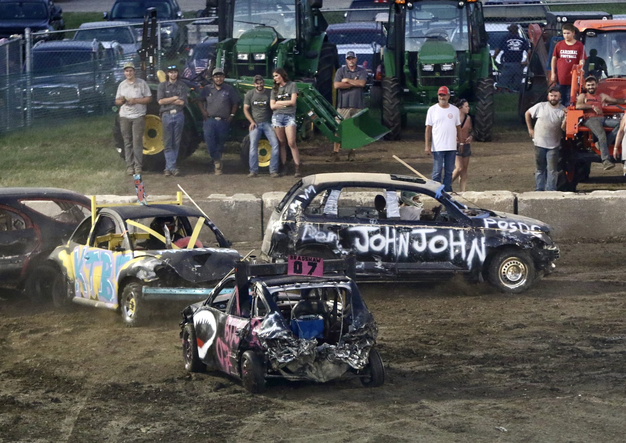 PHOTOS: Demolition derby closes the 2023 Douglas County Fair | News